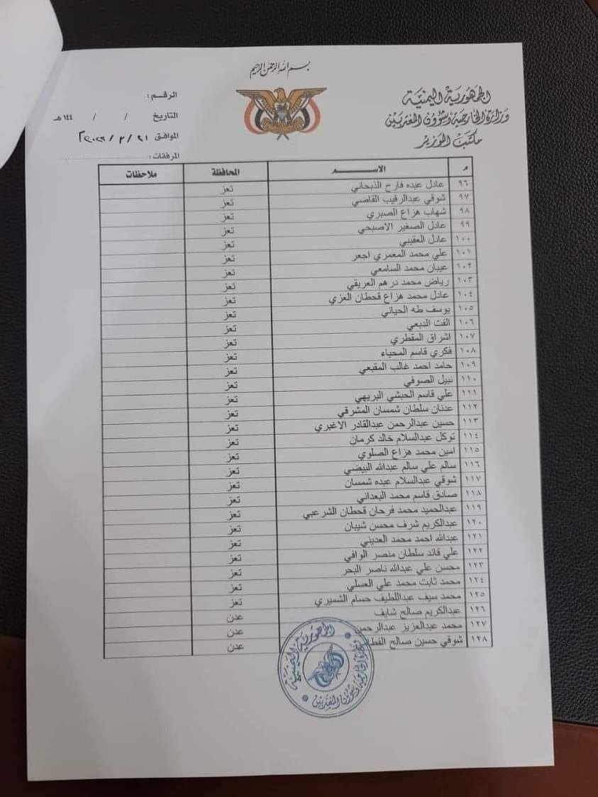 مثير للشفقة..بن مبارك يطلب إضافة مندوبين عنه في اللجان المالية لمؤتمر الرياض